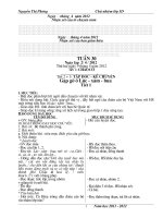 giáo án lớp 3 tuần 30