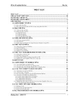 đồ án: Quản lý độ tin cậy trong Mobile Ipv6