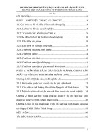 phương pháp phân tích và quản lý chi phí sản xuất kinh doanh hiệu quả tại công ty tnhh nhôm thành long