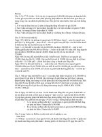 Bài tập kế toán quốc tế