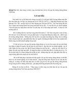 Phân tích  thực trạng và triển vọng của hình thức tài trợ vốn qua thị trường chứng khóan Việt Nam