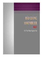 bài giảng assembler