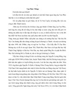 Bài thuyết minh: Làng Lụa Vạn Phúc