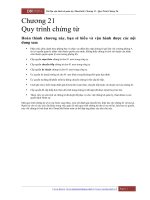 tài liệu vận hành và quản trị etimegold chương 21 quy trình chứng từ