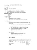 xuất huyết tiêu hóa