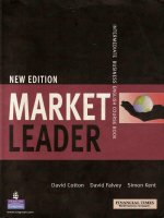 market leader intermedaite course book