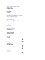 những thành ngữ thông dụng