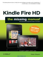 kindle fire hd the missing manual 2nd edition