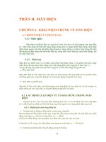 Bài giảng Kỹ thuật điện: Phần 2 - ĐH Nha Trang