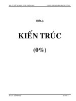 Đồ án tốt nghiệp Thiết kế nhà điều hành sản xuất điện lực gò vấp ( full bản vẽ chi tiết )