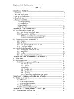 Bài giảng môn kỹ thuật truyền tin