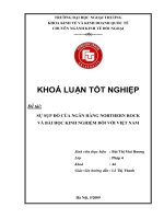 Sự sụp đổ của ngân hàng northern rock và bài học kinh nghiệm đối với việt nam