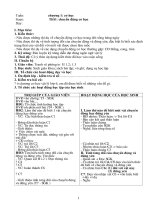 GIÁO ÁN VẬT LÝ LỚP 8