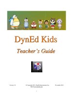 DynEd kids teacher guide