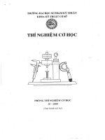 Thí nghiệm cơ học