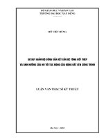 Tính toán công trình chịu nứt