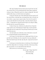 tìm hiều tình hình sản xuất của mô hình trồng thâm canh giống ngô lai đơn dk 9901 ở xã hữu kiệm, huyện kỳ sơn, tỉnh nghệ an