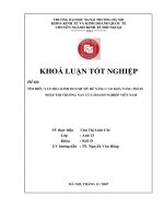 tìm hiểu văn hoá kinh doanh mỹ để nâng cao khả năng thâm nhập thị trường này của doanh nghiệp việt nam