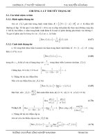 Lý Thuyết Thặng Dư