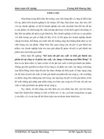 ĐỀ TÀI:  KẾ TOÁN CHI PHÍ SẢN XUẤT VÀ TÍNH GIÁ THÀNH SẢN PHẨM ĐÁ TẠI CÔNG TY CỔ PHẨN SẢN XUẤT, XÂY DỰNG VÀ THƯƠNG MẠI BIỂN ĐÔNG