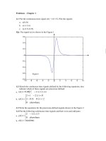 Bài Tập Tín Hiệu Hệ Thống