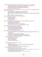 Trắc nghiệm tin học 10 học kì I