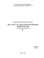 Địa tầng các trầm tích phanerozoi ở đông bắc bộ   tập 1
