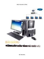 CẤU TRÚC máy TÍNH và GHÉP nối