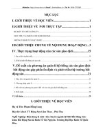 báo cáo thực tập quản lý sàn giao dịch bất động sản