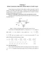 Tài liệu Môn tấm và vỏ  - Chương 3 Tính tấm bằng phương pháp phần tử hữu hạn