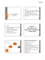 Lập trình C cơ bản