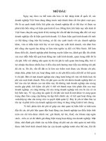 phân tích các khoản mục chi phí chủ yếu và biện pháp nâng cao hiệu quả các khoản mục chi phí đó tại công ty tnhh công nghiệp dezen