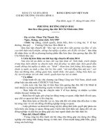 PHƯƠNG HƯỚNG PHẤN ĐẤU làm theo tấm gương đạo đức Hồ Chí Minh năm 2014 của nhân viên