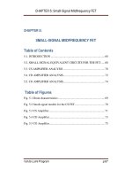 Chapter 5 small signal midfrequency JFET