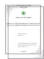 nghiên cứu xác định sinh khối rừng tự nhiên trạng thái iib tại xã tân thịnh, huyện định hóa, tỉnh thái nguyên