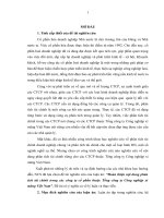 Hoàn thiện nội dung phân tích tài chính trong các công ty cổ phần thuộc Tổng công ty công nghiệp xi măng Việt Nam