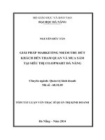 giải pháp marketing nhằm thu hút khách đến tham quan và mua sắm tại siêu thị co.opmart đà nẵng