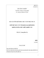 Chế thử máy cắt tấm kim loại khổ rộng không dưới 6m điều khiển CNC
