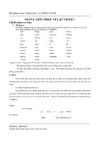 Bài giảng AVR cho ngôn ngữ C