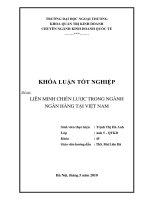 Liên minh chiến lược trong ngành ngân hàng tại Việt Nam