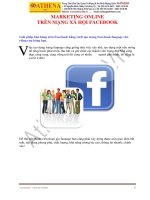  LAB  MARKETING ONLINE TRÊN MẠNG xã hội FACEBOOK nam