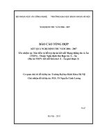 Xúc tiến và hỗ trợ dự án kết nối mạng thông tin á - âu (TEIN)