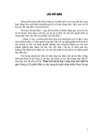 phân tích dự án đầu tư mua máy móc thiết bị cho công ty cổ phần đầu tư xây dựng và xuất nhập khẩu phục hưng