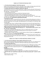 Ôn thi tốt nghiệp trung học phổ thông môn ngữ văn tham khảo