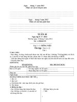 giáo án lớp 3 tuần 35