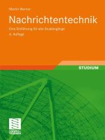 nachrichtentechnik - eine einfuhrung fur alle studiengange 6th ed. - m. werner [german] (vieweg, 2009) ww