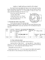 thuyết minh đồ án dao chuốt