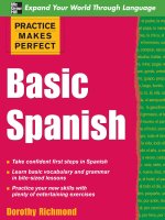 practice makes perfect basic spanish