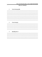 Khóa luận: Khảo sát hệ thống điện động cơ Diesel 4DQ50 MISUBISHI