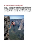 Để thành công, thói quen nào quan trọng nhất